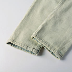 Custom Ripped Jeans <span class=keywords><strong>Calsa</strong></span> Jeans Homem Preto Animal Print Pantalones Mujer Unisex Jeans al por mayor - Product Image 5