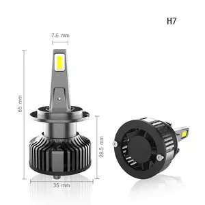 12V H7 Led Auto Koplamp Grootlicht Dimlicht Voor Jetta Mpv Grootlicht Voor Faw Voertuigen Met Led Chip