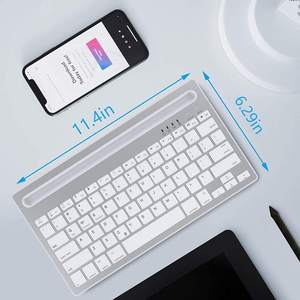Rechargeable Custom English Arabic Wireless <b>Keyboard</b> <b>bluetooth</b> <b>Keyboard</b> for ipad air 2 - Product Image 3