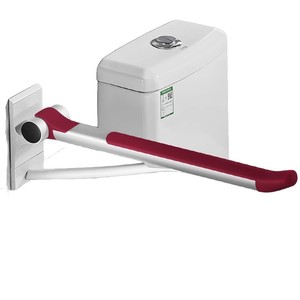 Barras de apoyo para inodoro You Liang 8917 de aleación de aluminio antideslizantes para ancianos y discapacitados, barra de seguridad para baño - Product Image 5