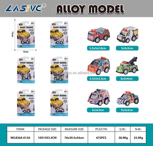 LASIVE TOYS 1:64 Véhicules en alliage moulés sous pression : Modèles en vrac (Voitures, Avions, Char, Véhicules de Construction, Voitures de Sport, Bus, Véhicules de Police), Ensemble pour enfants, Voitures de course - Product Image 4