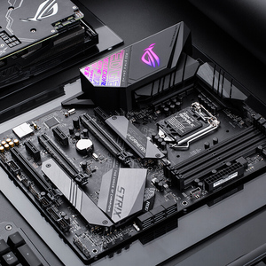 ROG Strix <span class=keywords><strong>Z390</strong></span>-<span class=keywords><strong>E</strong></span> Carte Mère <span class=keywords><strong>Gaming</strong></span> LGA1151 (Intel 8th et 9th Gen) ATX DDR4 DP M.2 USB 3.1 Gen2 Bord 802.11ac <span class=keywords><strong>WiFi</strong></span> - Product Image 2