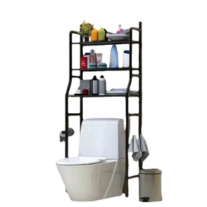 Bathroom floor storage rack Toilet storage rack