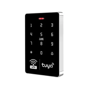 Teclado de control de acceso RFID/NFC/PIN de Frecuencia dual a prueba de agua Tuya Touch independiente, + IC ID, 1 unidad