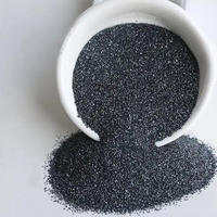 Carbure de silicium noir Dingcheng 36 #   Poudre abrasive multi-tailles 25KG OEM personnalisée pour sablage et meulage de minéraux non métalliques