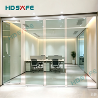 Portes et fenêtres extérieures en aluminium sans cadre, véranda en verre, porte extérieure en aluminium pour patio