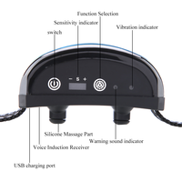 Hot Sale Smart Anti-Barking-Gerät Dog Bark Control Collar Warnung Sound Vibration Anti-Barking-Gerät Wiederauf ladbar und wasserdicht