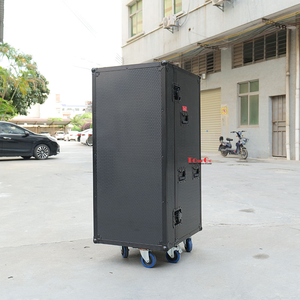 Caja de almacenamiento de aluminio portátil de 6 cajones, acabado en negro, impermeable, caja de carretera de vuelo, candado de espuma EVA de madera contrachapada de PVC PU ABS OEM - Product Image 5