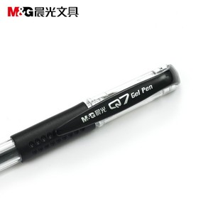 M&G Q7 Gel <b>Pen</b> 0.5mm Black Red Blue Office School Writing <b>Pen</b> - Product Image 4