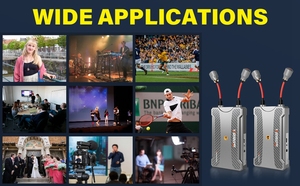 Long Range 300M 1 Wireless Extender 1080P Plug and Play <b>for</b> <b>Camera</b> <b>Camera</b> to Screen Video Wireless Transmitter and Receiver - Product Image 6