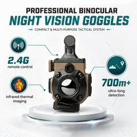 ELF-C PRO 2.4G Télécommande Double Fusion Vision Nocturne IP67 Étanche Faible Luminosité Imagerie Thermique Binoculaire Résolution 640x512