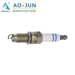 หัวเทียน AO-Jun ที่ Yr7lpp332W ปลายเปลวไฟอิริเดียมสำหรับ Volkswagen R32 Golf 5 6 Audi A3 - Product Image 2