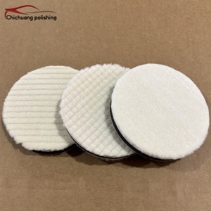 Мини-полировальный круг из овечьей шерсти <span class=keywords><strong>3</strong></span> дюйма, с креплением на липучке, для полировки и чистки - Product Image 4