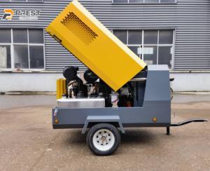 Melhor Vendedor PR-190/8CY Compressor de Ar Diesel Kubota de Parafuso 5m³/min 8Bar Montagem em Trailer - Product Image 6