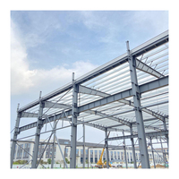 Bâtiment préfabriqué sur mesure en structure métallique lourde pour entrepôt industriel et atelier, avec services de soudage et de pliage