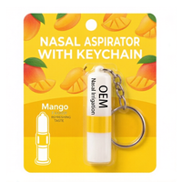 Bâtonnet Dilatateur Nasal à Double Usage (Inhalation et Application) à Base de Plantes, un Dispositif pour Soulager la Congestion Nasale et Nettoyer les Voies Nasales