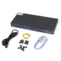 OPTICTIMES OLT EPON OLT Terminal de Red Óptica Gigabit de 4 Puertos PON Epon OLT