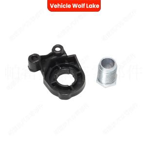 Kit de soporte de montaje de faros delanteros para Volkswagen Golf 8, piezas de reparación de ABS 2021-2024 con tornillos y clips para ensamblaje de luces delanteras - Product Image 5