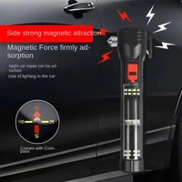 COB LED Taschenlampe Solarbetrieben mit Magnetfuß Multifunktional für Notfälle, Werkstatt, Camping CE RoHS-konform OEM/ODM Anpassbar