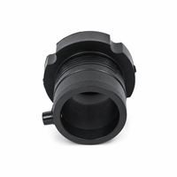 Adaptor Flensa Elektrofusi HDPE 50mm PN25 SDR7.4, Fitting PE, Fitting Elektrofusi HDPE, Fitting Pipa PE untuk Saluran Air