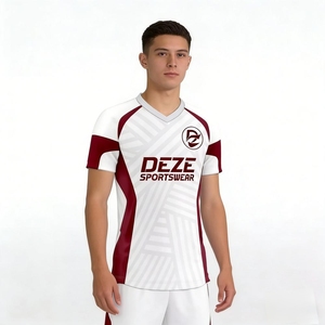Maglia da Calcio di Alta Qualità ad Asciugatura Rapida e Traspirante, Personalizzabile con Logo e Nome, per Partite Competitive e Allenamento, Vendita all'Ingrosso - Product Image 5