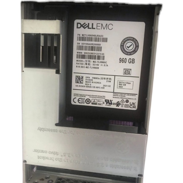 For Dell EMC Server Enterprise-Class 480G 600G 960G 1.92T 2.4TSAS NVMe SSD 870 EVO Model with 4TB Capacity External Hard Drive