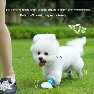 Penutup Kaki & Tungkai Anjing Sekali Pakai, Anti Air, Anti Selip, Tanpa Perlu Dicuci, Bahan Non-woven, Sepatu Anjing untuk Semua Musim, Santai - Product Image 6