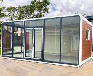 Casa Cápsula Prefabricada de Acero para Exteriores, Impermeable, Moderna, Portátil, para Camping, Venta al Por Mayor de Fábrica - Product Image 6