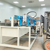 Machine à fabriquer des plateaux à œufs à commande manuelle simple avec presse à levier mécanique pour la création de petites entreprises d'œufs à domicile