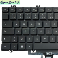 BR Brazilian Backlit AI Keyboard untuk Dell Latitude 5530 5540 5550 Precision 7670 7770 7680 7780 0P2849 Keyboard Baru.