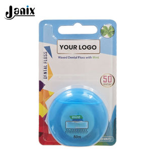 Bâtonnets de soie dentaire portables jetables à la menthe pour l'hygiène buccale en voyage - Product Image 1