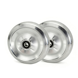 Roues de <span class=keywords><strong>trottinette</strong></span> pro haute performance au design personnalisé, en PU, avec entretoise magnétique flottante, technologie LED, absorption des chocs, durables - Product Image 4