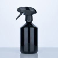 Bouteille PET de 500 ml en matériau recyclé 80 % 90 % PET, flacon pulvérisateur à gâchette pour produits de beauté et de soins personnels