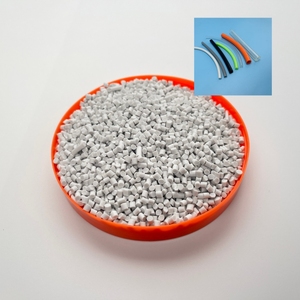 גרגירי <span class=keywords><strong>TPE</strong></span> רכים, אלסטומר תרמופלסטי לבן, חומר גלם בדרגת מזון, מותג RonFengDa, דרגות שונות, הזרקה, ניפוח - Product Image 2