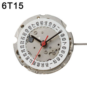 กลไกนาฬิกา Miyota 6T15 ของแท้จากญี่ปุ่น ระบบอัตโนมัติขนาดเล็กและไขลานด้วยมือ พร้อมเข็มนาฬิกา 3 เข็ม แสดงวันที่ กลไกจักรกล 6T15 - Product Image 1