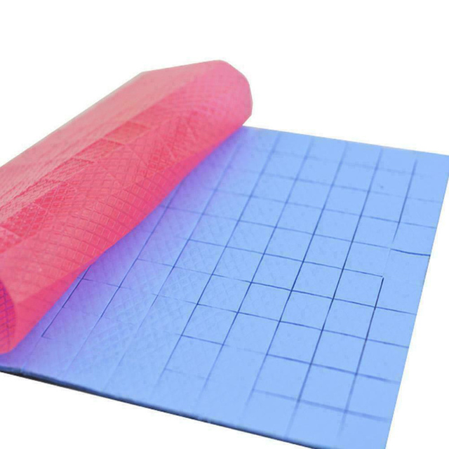 Die Cut Thermal Silicone Insulation Pad for Gpu  Heat Cooling Pad 0.3-14MM Low Thermal Resistance 12.8W Automotive Thermal Pads