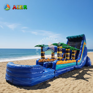 Château gonflable personnalisé et coloré avec toboggan, combo commercial Castillo Inflable Gonflable - Product Image 1