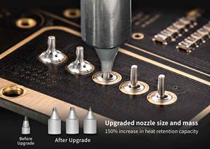 Estación <span class=keywords><strong>de</strong></span> Desoldadura Digital LCD <span class=keywords><strong>de</strong></span> Alta Potencia Pro'sKit SS-331NH 90W, <span class=keywords><strong>Pistola</strong></span> <span class=keywords><strong>de</strong></span> <span class=keywords><strong>Succión</strong></span> Fuerte para Reparación <span class=keywords><strong>de</strong></span> PCB sin Plomo (220V-240V) - Product Image 6