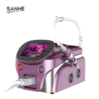 Machine laser picoseconde portable Sanhe Beauty pour l'élimination des pigments et des tatouages, prise UK/EU/US