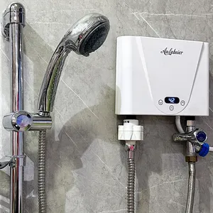 Calentador de agua electrico Caldera Calentador de agua Ducha caliente Calentador de agua eléctrico portátil instantáneo Eléctrico instantáneo