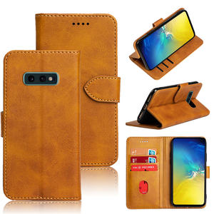 Étui en cuir de luxe portefeuille fente pour carte étui à rabat pour Samsung Galaxy S9 Plus S10 Lite <span class=keywords><strong>S20</strong></span> Ultra <span class=keywords><strong>FE</strong></span> <span class=keywords><strong>5G</strong></span> S21 S22 S23 S24 - Product Image 3