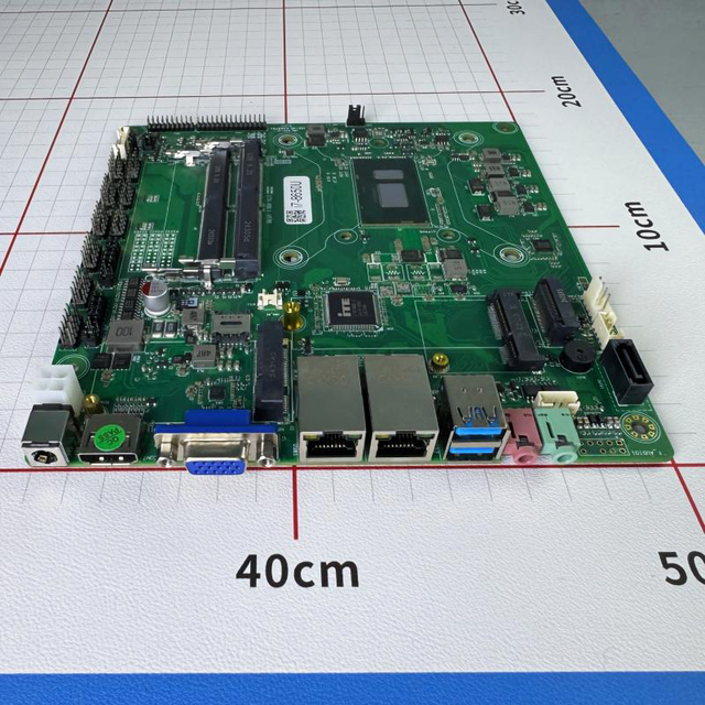 6 COM Motherboard and CPU Combo Integrated ITX Computer Main Boards Single Board Computer Parts DDR4 SSD Intel Cpu