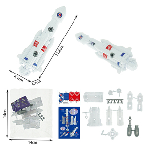 Vente en gros <span class=keywords><strong>de</strong></span> cadeaux gratuits pour enfants : Jouets éducatifs <span class=keywords><strong>de</strong></span> la <span class=keywords><strong>série</strong></span> spatiale, modèle <span class=keywords><strong>de</strong></span> véhicule <span class=keywords><strong>de</strong></span> lancement à assembler soi-même - Product Image 6