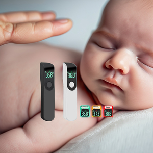 Orijinal üreticinin Mini dijital kızılötesi termometre temassız alın termostat OEM İngilizce/japonca/peynir ekran - Product Image 3