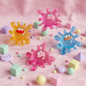 Peluche de Búho con Ojos Grandes y Boca de Salchicha - Maltosa de Rebote Lento, Juguete Antiestrés Divertido para Niñas y Niños - Product Image 1