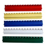 Supports de Mahjong Premium 20'' en Bois Américain Noir, Rouge, Violet, Blanc, Bleu, Vert, Festonnés avec Poussoirs Magnétiques
