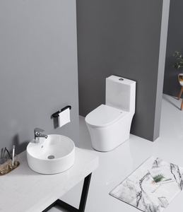 Chaozhou Usine En Gros S Piège WC Ensemble De Toilette <span class=keywords><strong>Sanitaire</strong></span> Armoire D'eau Une Pièce En Céramique Toilettes pour Salle De Bains - Product Image 2