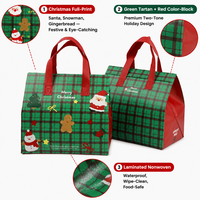 Sac de shopping réutilisable écologique en PP non tissé imprimé sur mesure, imperméable, résistant, avec logo