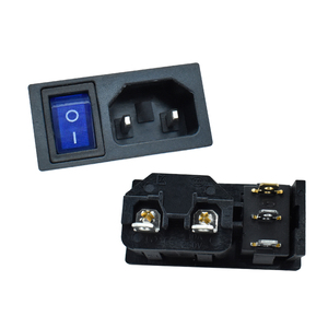 Nuevo adaptador de enchufe IEC 320 C14 toma de corriente integrada de CA interruptor basculante LED 2 pines 3 pines 4 pines enchufe Industrial cobre plástico - Product Image 2