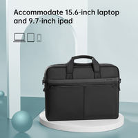 Sac à main de grande capacité pour hommes, sacoche étanche pour ordinateur portable, sac pour ordinateur portable, porte-documents d'affaires, prix d'usine